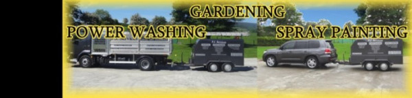 Gardening, Power washing, Spray painting by  PJ Services, Sligo, Ireland