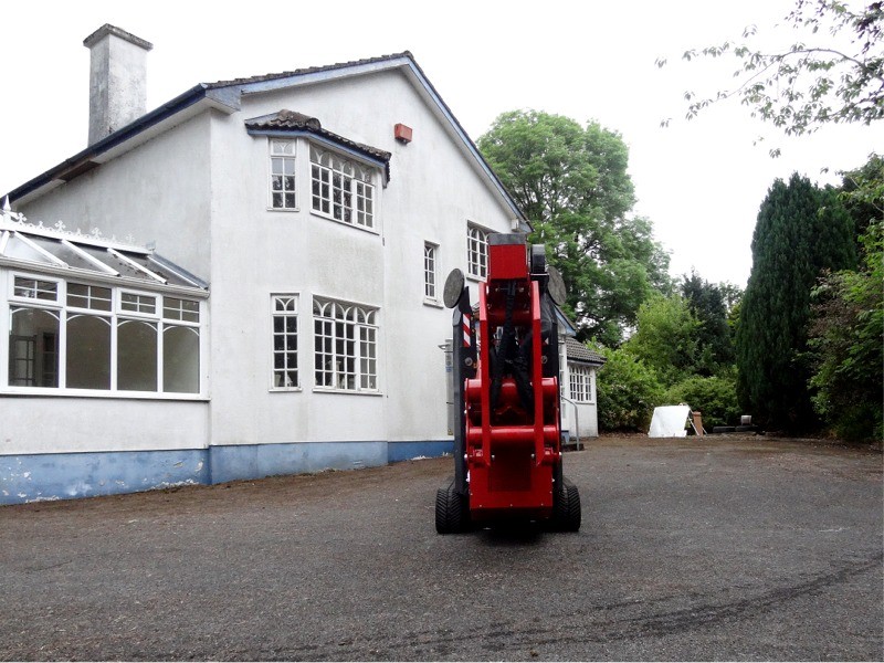 Cherry Picker for hire with experienced and trained operator from P.J. Services - North-West Ireland and Northern Ireland
