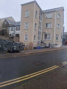 Power washing of walls and roofs of shop fronts, commercial buildings and apartments in Manor Hamilton, Count Leitrim by PJ Cleaning Services, Sligo, Ireland Power washing of walls and roofs of shop fronts, commercial buildings and apartments in Manor Hamilton, Count Leitrim by PJ Cleaning Services, Sligo, Ireland