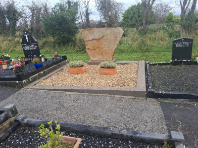 Headstone Cleaning, Sligo by PJ Services, Ireland