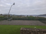 Tennis Court Hedge Cutting